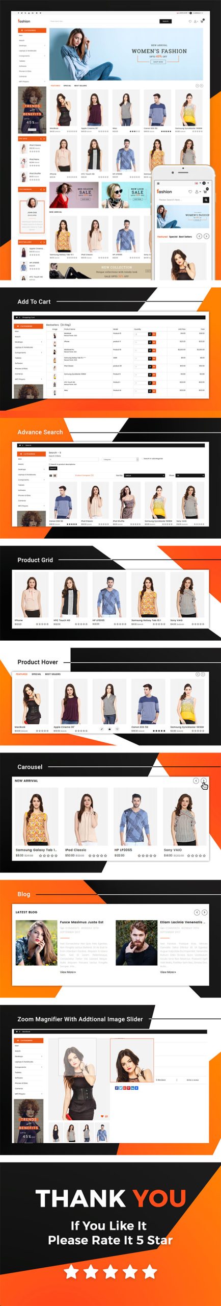 Wocommerce Web Template